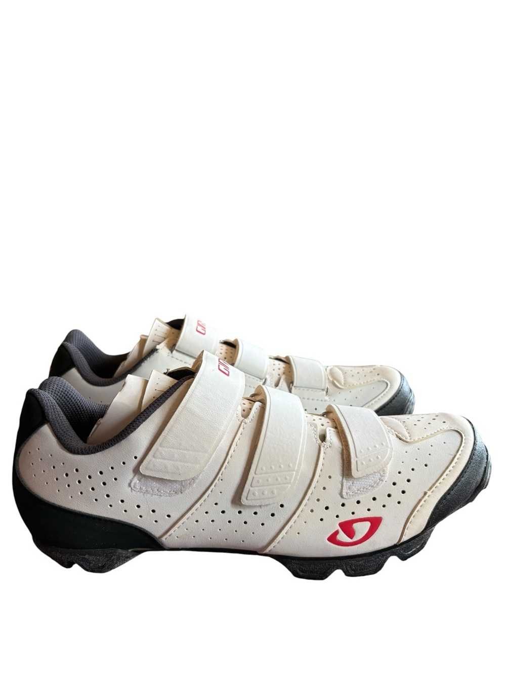 GIRO Riela R Cycling Shoes Women’s EU 43 US 10.5 White Coral SPD MTB NIB